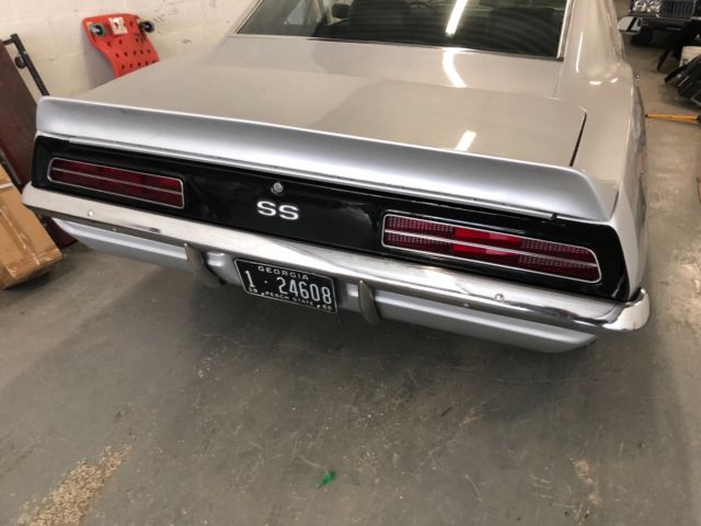 1969 Silver Chevrolet Camaro