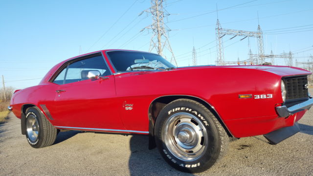 1969 Black Chevrolet Camaro Coupe