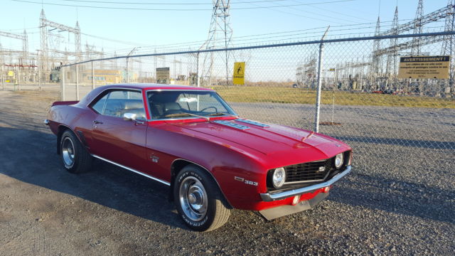 1969 Black Chevrolet Camaro Coupe