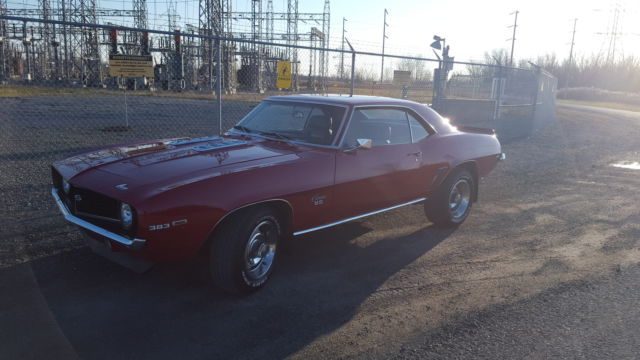 1969 Black Chevrolet Camaro Coupe