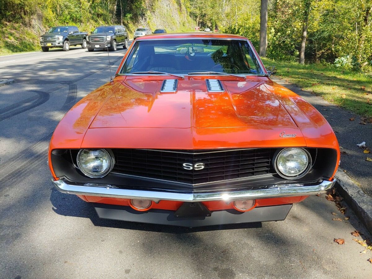1969 Orange Chevrolet Camaro Coupe