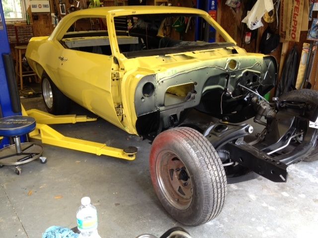 1969 Daytona Yellow Chevrolet Camaro Coupe