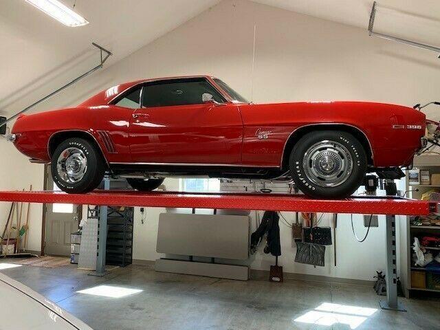 1969 Red Chevrolet Camaro Coupe