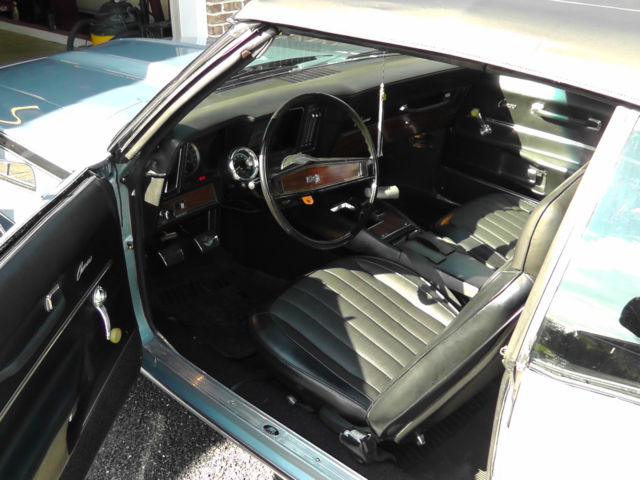 1969 Blue Chevrolet Camaro Convertible