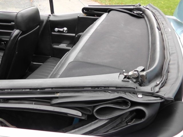 1969 Blue Chevrolet Camaro Convertible