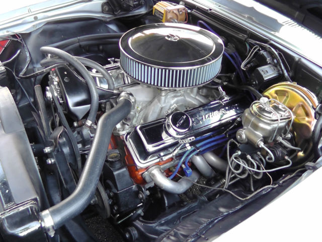 1969 Blue Chevrolet Camaro Convertible