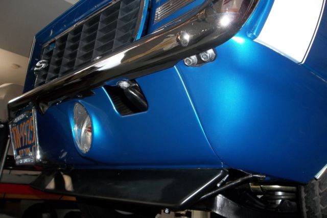 1969 Blue Chevrolet Camaro