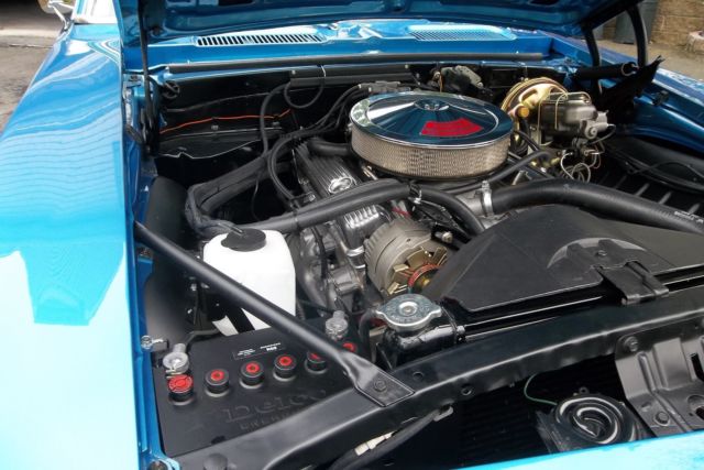 1969 Blue Chevrolet Camaro