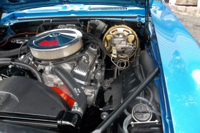1969 Blue Chevrolet Camaro