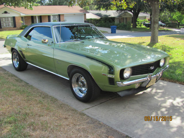 1969 Green Chevrolet Camaro Coupe