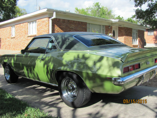 1969 Green Chevrolet Camaro Coupe