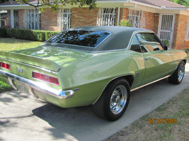 1969 Green Chevrolet Camaro Coupe