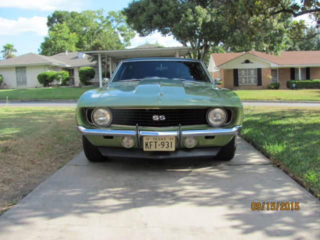 1969 Green Chevrolet Camaro Coupe