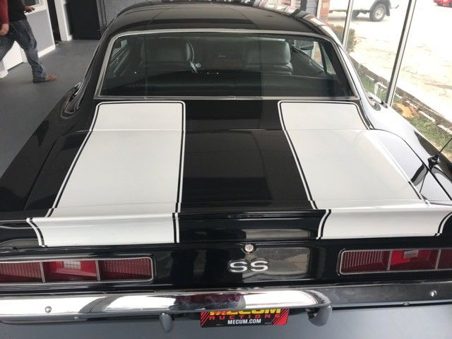 1969 Black w/ White Racing Stripes Chevrolet Camaro Coupe