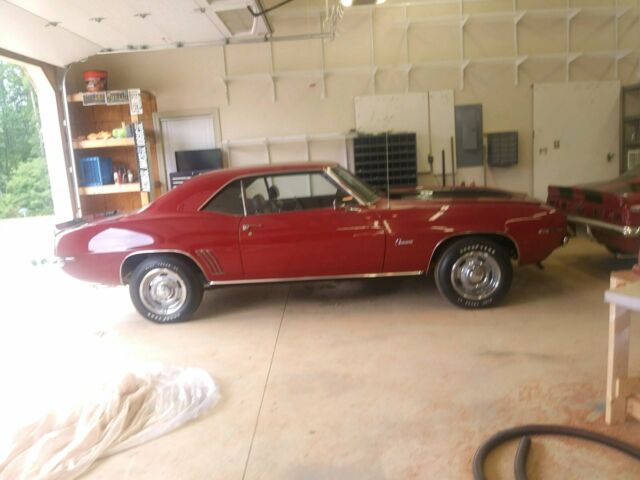 1969 Red Chevrolet Camaro Coupe