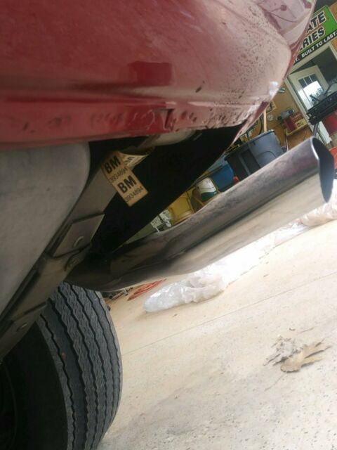 1969 Red Chevrolet Camaro Coupe