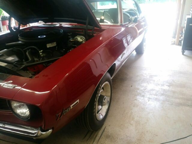 1969 Red Chevrolet Camaro Coupe