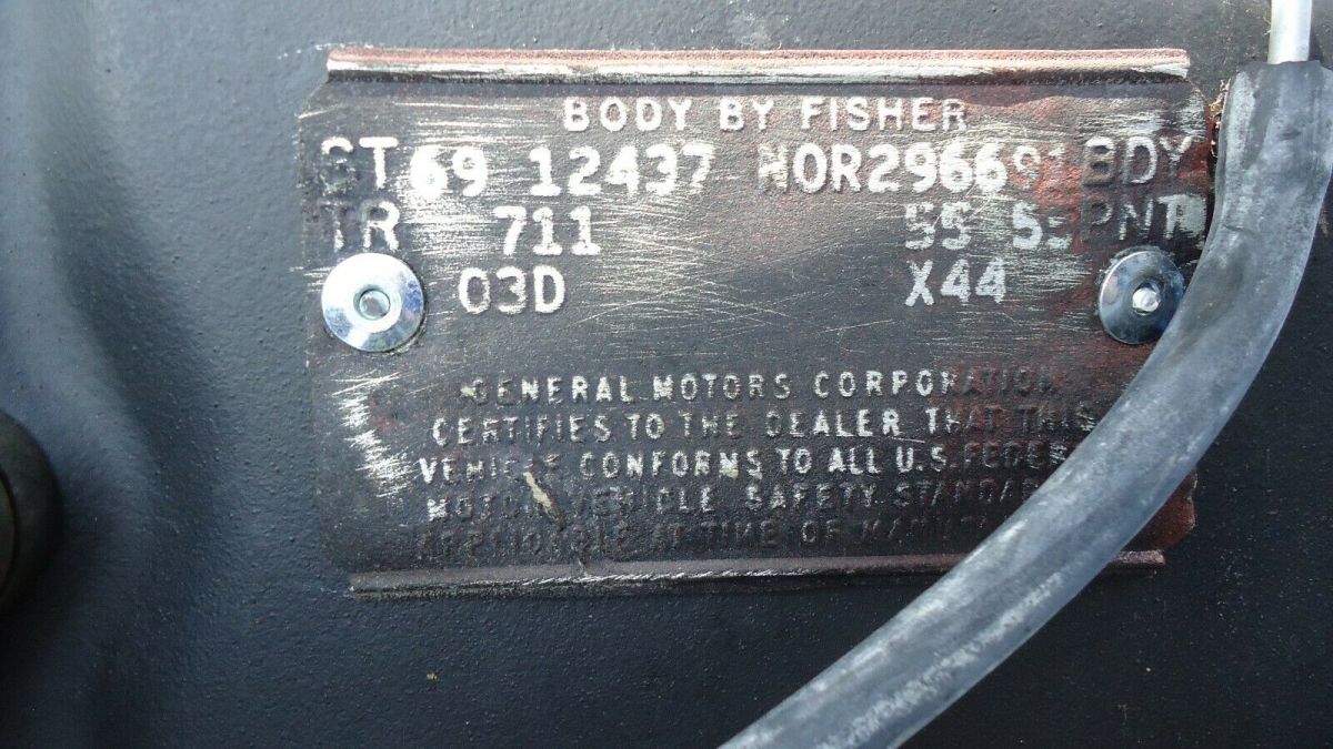 1969 Blue Chevrolet Camaro Coupe