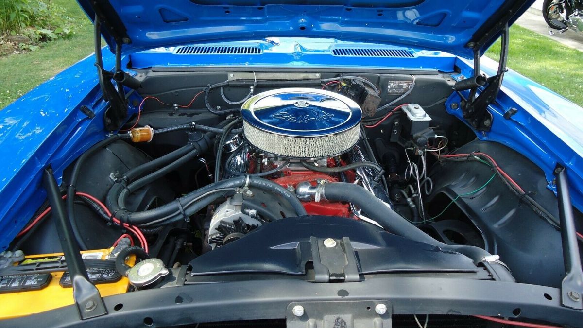 1969 Blue Chevrolet Camaro Coupe