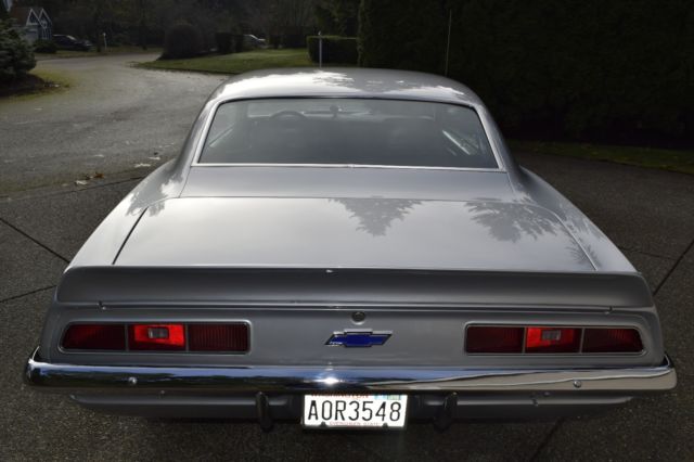 1969 Silver Chevrolet Camaro