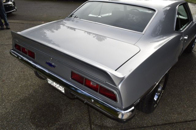 1969 Silver Chevrolet Camaro