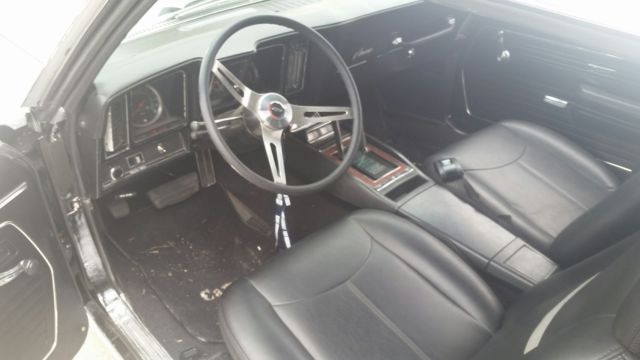 1969 black/silver Chevrolet Camaro Coupe