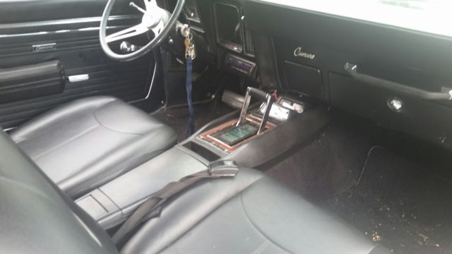 1969 black/silver Chevrolet Camaro Coupe