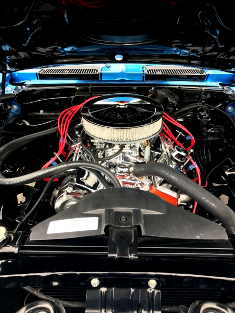 1969 Blue Chevrolet Camaro Coupe