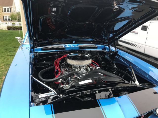 1969 Blue Chevrolet Camaro Coupe