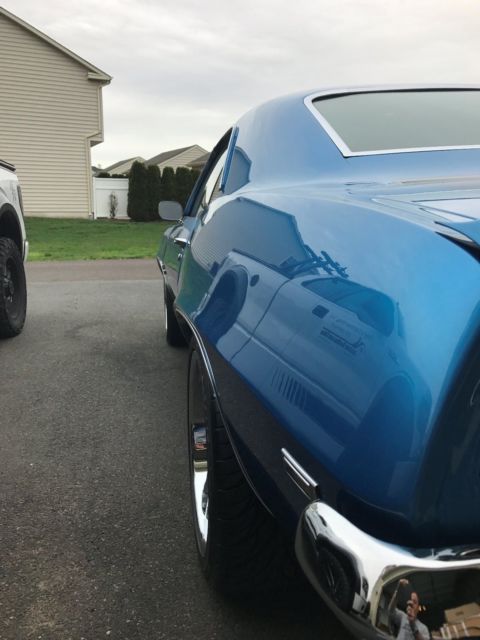 1969 Blue Chevrolet Camaro Coupe