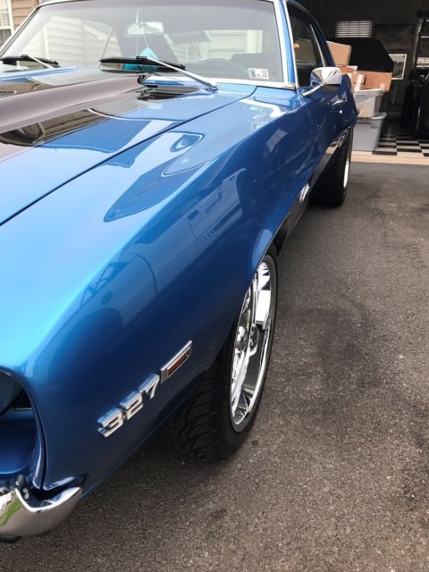 1969 Blue Chevrolet Camaro Coupe