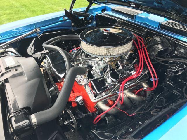 1969 Blue Chevrolet Camaro Coupe