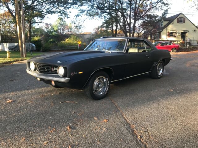 1969 Black Chevrolet Camaro Coupe