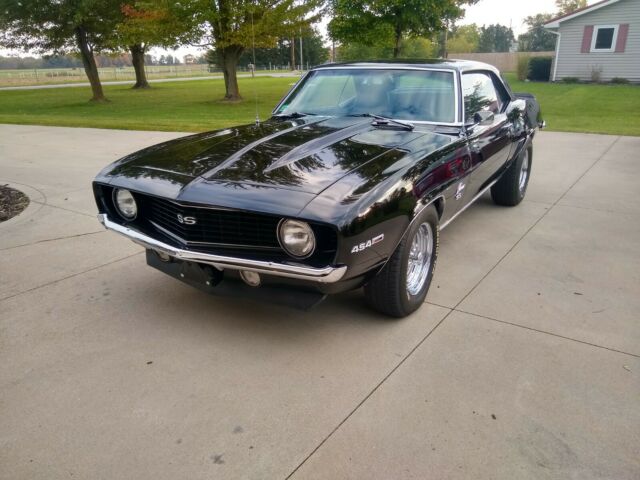1969 Black Chevrolet Camaro