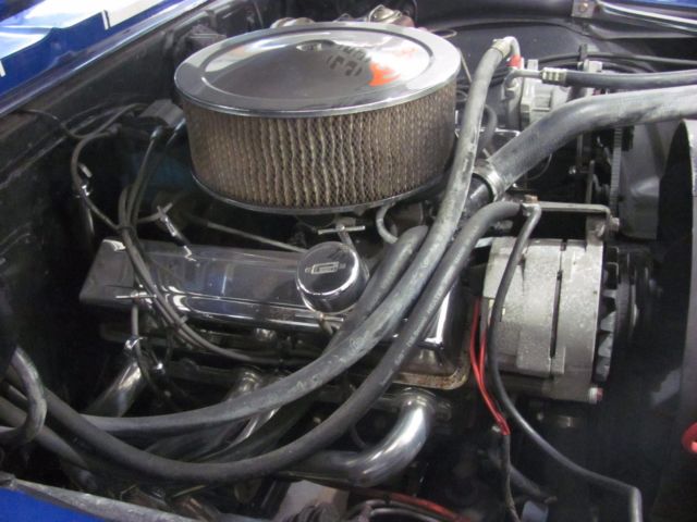 1969 Blue Chevrolet Camaro Coupe