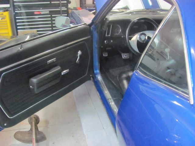 1969 Blue Chevrolet Camaro Coupe