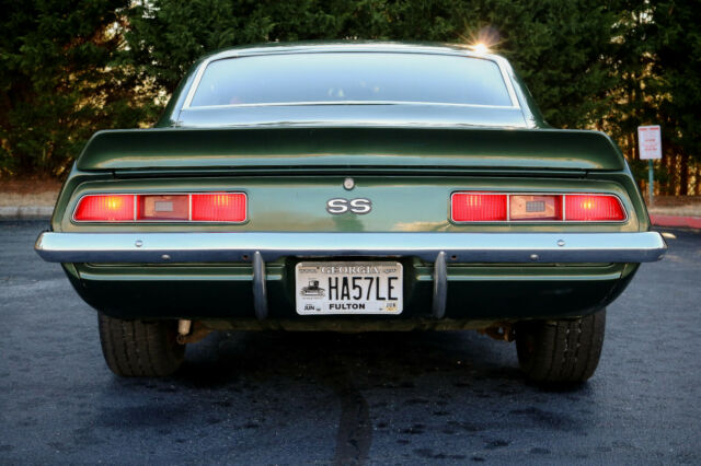 1969 Green Chevrolet Camaro Coupe