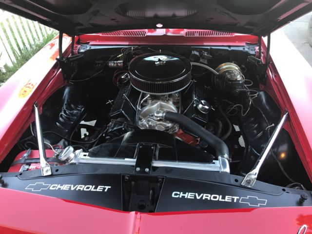 1969 Red Chevrolet Camaro Coupe