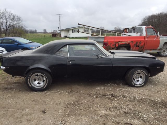 1969 Blue Chevrolet Camaro Coupe