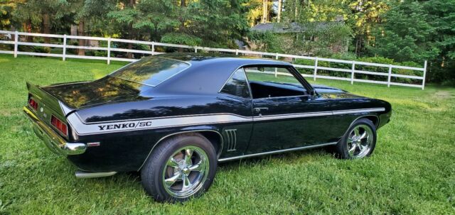1969 Black Chevrolet Camaro Coupe