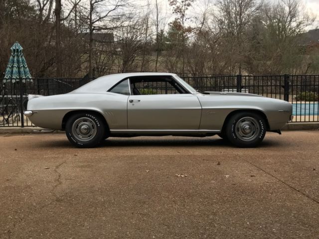 1969 Silver Chevrolet Camaro Coupe