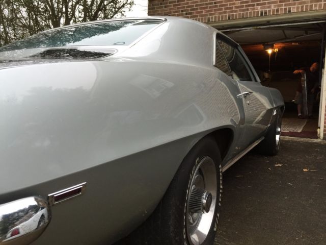 1969 Silver Chevrolet Camaro Coupe