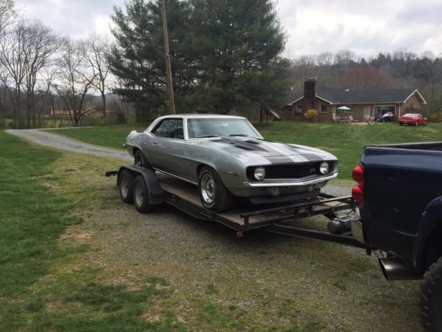 1969 Silver Chevrolet Camaro Coupe