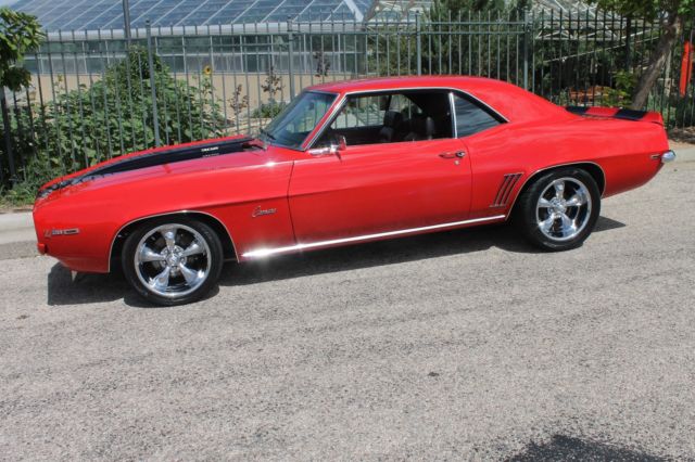 1969 Orange Chevrolet Camaro