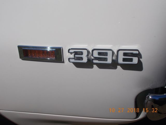 1969 White Chevrolet Camaro Coupe