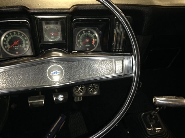 1969 Silver Chevrolet Camaro Coupe