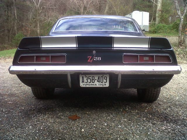 1969 Black Chevrolet Camaro Coupe