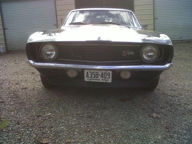 1969 Black Chevrolet Camaro Coupe
