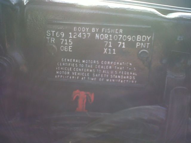 1969 Black Chevrolet Camaro Coupe