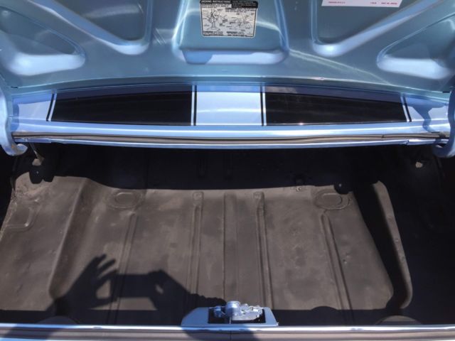 1969 Glacier Blue Chevrolet Camaro